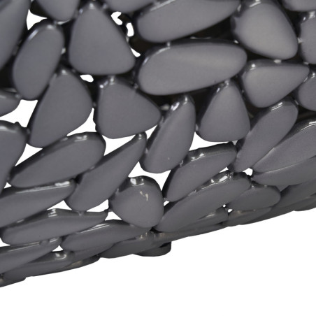 MESA CENTRO HIERRO NEGRO HIERRO 123x69x41 CM