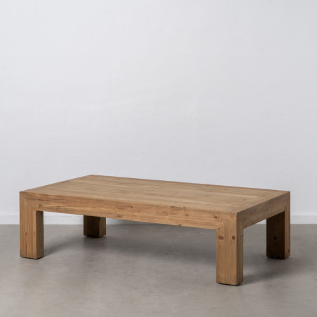 MESA CENTRO NATURE MADERA DE OLMO 160x90x45 CM