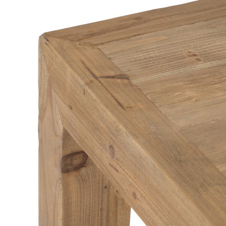 MESA CENTRO NATURE MADERA DE OLMO 160x90x45 CM