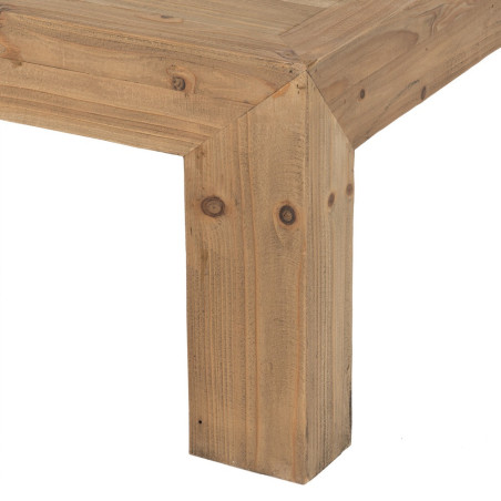 MESA CENTRO NATURE MADERA DE OLMO 160x90x45 CM