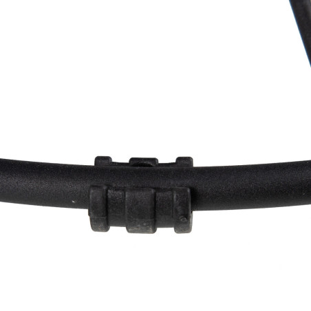MESA CENTRO ESPIGO CRISTAL - NEGRO 70Ø