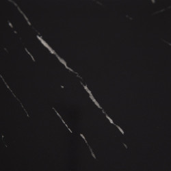 MESA CENTRO MERI MARMOLADO NEGRO 70Ø