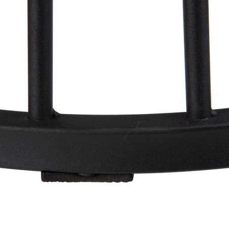MESA CENTRO MERI MARMOLADO NEGRO 70Ø