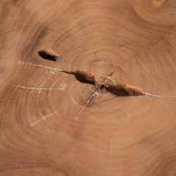 S/2 MESA AUXILIAR NATURAL 70 X 70 X 45 CM