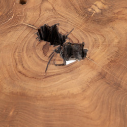 S/2 MESA AUXILIAR NATURAL 70 X 70 X 45 CM