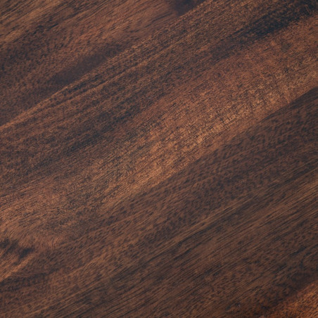 MESA AUXILIAR BOMBAI NATURAL-ORO 61x61x33 CM