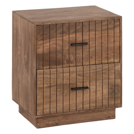 MESITA CLASIC NATURAL MADERA DE MANGO 55x40x64 CM