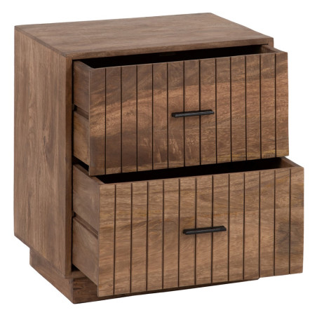 MESITA CLASIC NATURAL MADERA DE MANGO 55x40x64 CM