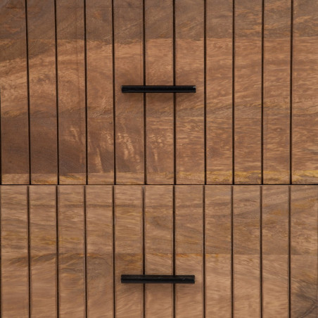 MESITA CLASIC NATURAL MADERA DE MANGO 55x40x64 CM