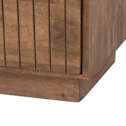 MESITA CLASIC NATURAL MADERA DE MANGO 55x40x64 CM