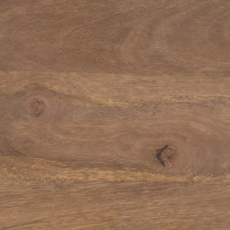 MESITA CLASIC NATURAL-NEGRO MADERA DE MANGO 43x33x61 CM