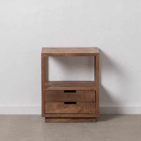 MESITA CLASIC NATURAL MADERA DE MANGO 49x36x60 CM