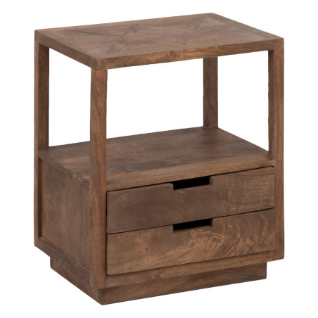 MESITA CLASIC NATURAL MADERA DE MANGO 49x36x60 CM