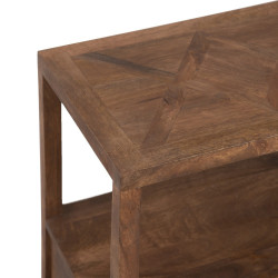 MESITA CLASIC NATURAL MADERA DE MANGO 49x36x60 CM