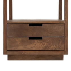 MESITA CLASIC NATURAL MADERA DE MANGO 49x36x60 CM