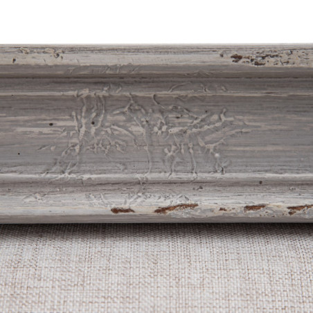 CABECERO GRIS MADERA / TEJIDO MODELO KUKI 162 X 7 X 144 CM