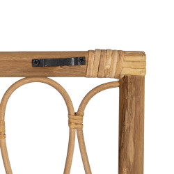 CABECERO LOGIN NATURAL- MADERA 160