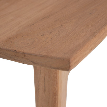 SILLA NATURAL MADERA DE TECA MODELO SOLLER  48 X 49 X 86 CM