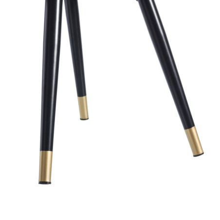 SILLA COMEDOR CHIGO TERCIOPELO AZUL
