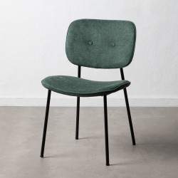 SILLA COMEDOR MOLIE TEJIDO VERDE