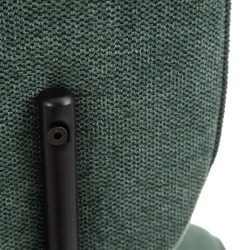 SILLA COMEDOR MOLIE TEJIDO VERDE