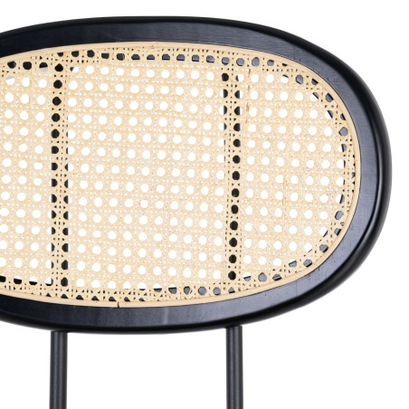 SILLA COMEDOR VINE RATÁN – VERDE