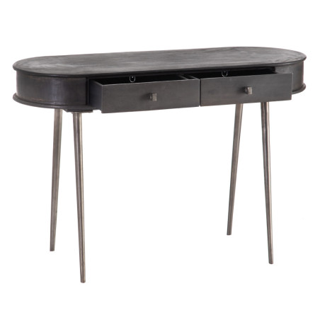 CONSOLA MARRÓN MADERA / METAL ENTRADA MODELO VILAR 110 X 41 X 73 CM