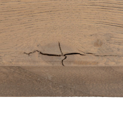 CONSOLA NATURAL MADERA DE OLMO MODELO LEO 183 X 38 X 76 CM