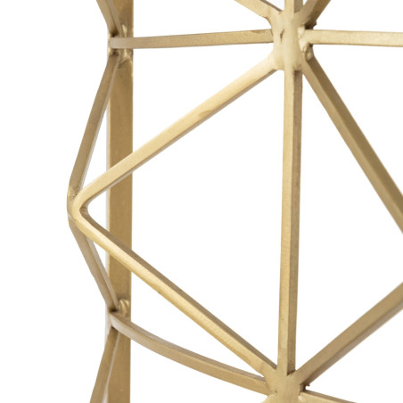CONSOLA ORO METAL-CRISTAL ENTRADA 98 X 51 X 89 CM