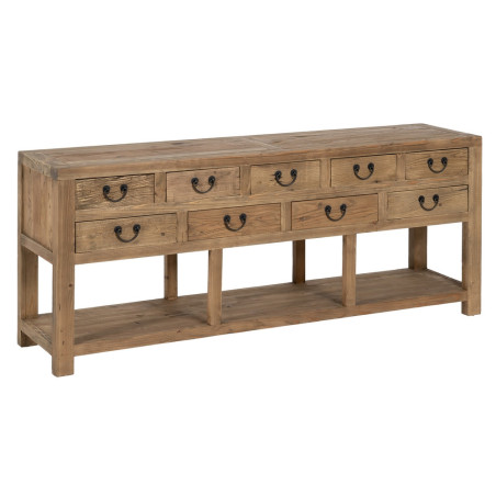CONSOLA NATURE MADERA DE OLMO 190x45x80 CM