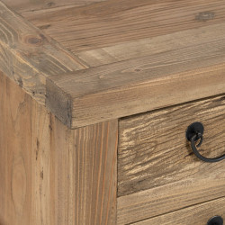 CONSOLA NATURE MADERA DE OLMO 190x45x80 CM