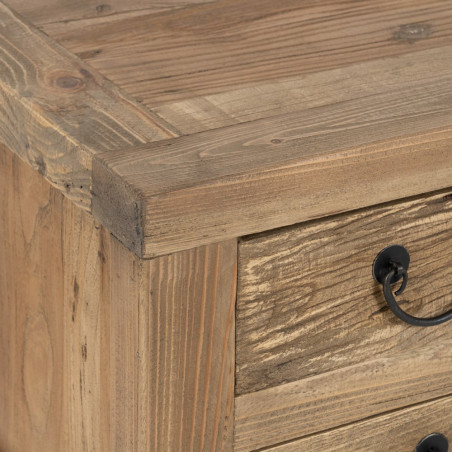 CONSOLA NATURE MADERA DE OLMO 190x45x80 CM