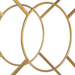 CONSOLA KALEM CRISTAL DORADO