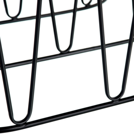 SET 2 CONSOLAS LINEY METAL NEGRO-CRISTAL