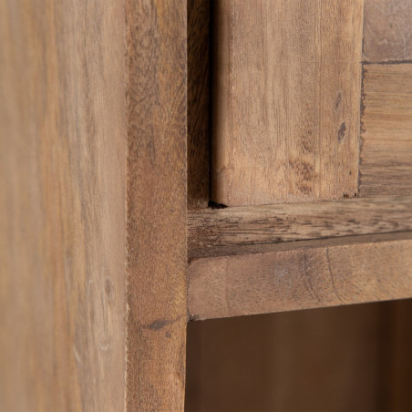 MUEBLE AUXILIAR NATURAL MADERA DE MANGO MODELO TELMO 60 X 38 X 188 CM
