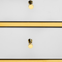 MESITA ORO DM-ESPEJO DORMITORIO 60 X 42 X 66 CM