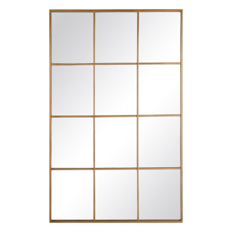 ESPEJO VENTANA ORO CRISTAL 90X120