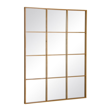 ESPEJO VENTANA ORO CRISTAL 90X120