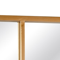 ESPEJO VENTANA ORO CRISTAL 90X120