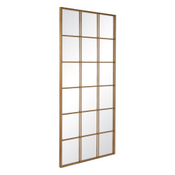 ESPEJO VENTANA ORO CRISTAL 90X180