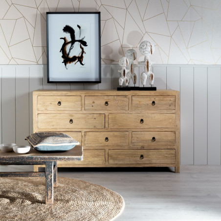 APARADOR DULCE 10C MADERA DE OLMO 160X45