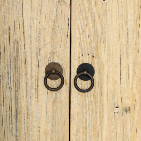 APARADOR DULCE 2P+ 6C MADERA DE OLMO NATURAL 180X45