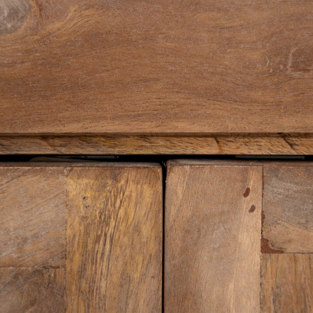 APARADOR NATURAL MADERA DE MANGO MODELO TELMO 180 X 40 X 80 CM