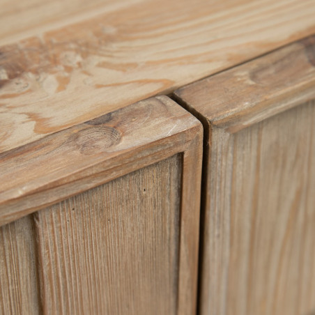 APARADOR CREMA MADERA-HIERRO MODELO CLOMI 180 X 45 X 84 CM