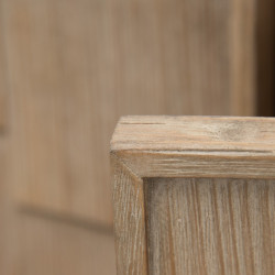 APARADOR CREMA MADERA-HIERRO MODELO CLOMI 180 X 45 X 84 CM