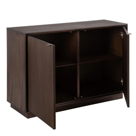 APARADOR MARRÓN OSCURO MADERA MINDI MODELO JULIO 120 X 43 X 85 CM