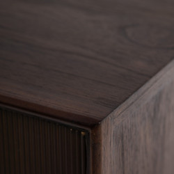 APARADOR MARRÓN OSCURO MADERA MINDI MODELO JULIO 120 X 43 X 85 CM