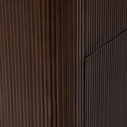 APARADOR MARRÓN OSCURO MADERA MINDI MODELO FORNEL 140,50 X 35,50 X 85 CM