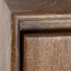 ARMARIO NATURAL MADERA DE MANGO SALÓN 100 X 51 X 105 CM