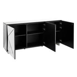 APARADOR PLATA DM-ESPEJO SALÓN 180 X 48 X 90 CM